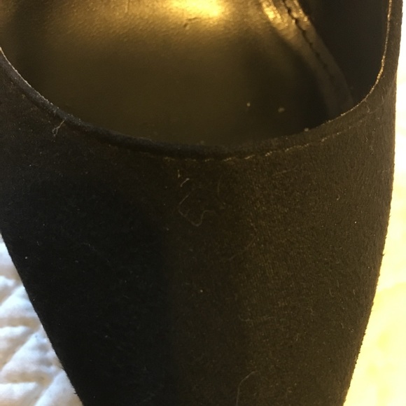 Tanzy D Black Suede Pump Stilettos by Report 👠 - Picture 7 of 8